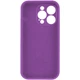 Чохол для смартфона Silicone Full Case AA Camera Protect for Apple iPhone 15 Pro 19,Purple (FullAAi15P-19) - изображение 2