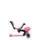 Дитячий самокат 5в1 з сидінням Globber Go Up Baby 360 Lights, рожевий (844-210) - зображення 6
