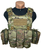 Плитоноска Warrior Assault Systems Quad Release Carrier (multicam) (р.L) з підсумками АК 7,62 (5 З) - зображення 1