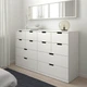 Комод Ikea (Ікея) NORDLI , Колір Білий 592.394.91 - изображение 1