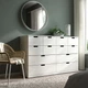 Комод Ikea (Ікея) NORDLI , Колір Білий 592.394.91 - изображение 5