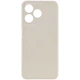 Чехол Fiji Style для Realme Note 50 (RMX3834) силикон бампер с защитой блока камер античный белый - изображение 1