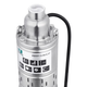Насос глибинний шнековий Pumpman 4QGD1.2-50-0.37 кВт Нmax 80 м Qmax 1,5 куб.м 370 Вт (CV029775/1) - зображення 4