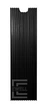 Радиатор Ewell для M.2 NVMe SSD, black (EW609) - изображение 1