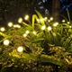 Світильник Лампочка 8 LED Для Саду Декоративний Водонепроникний Ліхтар Для Клумби на Дачу з Датчиком Світла на Сонячній Батареї - зображення 10