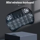 Беспроводная клавиатура пульт Mini Keyboard I8 с тачпадом, подсветкой LED и функцией аэромыши для Smart TV BOX - изображение 4