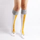 Гольфы куриные ножки по колено белые One Size - изображение 3