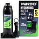 Домкрат гидравлический бутылочный Winso 5 т 195-380 мм (170500) - изображение 2