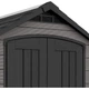Садовий будиночок Keter Premier 757 Shed 228х223 см сірий 249352 - зображення 7