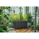 Ящик-скринька Keter Kentwood Storage Box 350 л коричневий 249461 - зображення 3