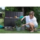 Ящик-скринька Keter Sherwood Storage Box 270 л антрацит 230415 - зображення 3