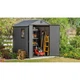 Садовий будиночок Keter Darwin 6x6 190х182 см сірий 249359 - зображення 5