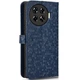 Чехол Deexe Rhombus Book для TECNO Spark 20 Pro+ - Dark Blue - изображение 6
