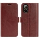 Чехол-книжка Deexe Wallet Style для Realme C67 - Brown - изображение 1