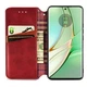 Чохол Deexe Rhombus Wallet для Motorola Edge 40 - Red - зображення 2