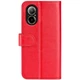 Класичний чохол-книжка Deexe Wallet Style для Realme C67 - Red - зображення 5