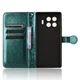 Чохол Deexe Rhombus Book для TECNO Spark 20 Pro+ - Green - зображення 4