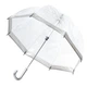 Дитяча парасолька-тростина прозора Fulton Funbrella-2 C603 Silver (Срібний) - зображення 3