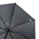 Жіноча парасолька Fulton L930 Mini Invertor-1 UV Black & Charcoal (Чорно-вугільний) - зображення 7