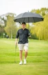 Парасолька-гольфер Fulton Cyclone S837 Black (Чорний) - зображення 10