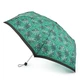Зонт женский Fulton L902-038857 Superslim-2 Emerald Hearts (Изумрудные сердца) - изображение 1