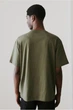 Футболка H&M Loose Fit XL хакі 1003662055 - зображення 3