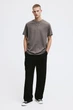 Футболка H&M Regular Fit XS темно сірий 0685816229 - изображение 2