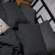 Набір наволочок Moon&Star Бязь Gold Люкс Gray Stripe&Black 50х70 2 шт (MS-840000207) - зображення 3