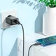 Мережевий зарядний пристрій Hoco CS21A Rich single port charger 18W Black - изображение 6
