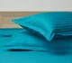 Набор наволочек Moon&Star Satin Stripe Turkish Blue 60х60 2 шт (MS-840000430) - изображение 3