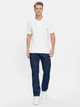 Поло длинное мужское GAP 586306-05 M Белое (1200119709316) - изображение 3