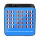Мультизарядная док станция на 60 USB портов Digital Lion WLX-860, 300W, голубая - изображение 5