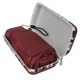 Мини-зонт Lesko 191T Burgundy карманный с чехлом капсулой - изображение 3