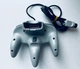 Nintendo 64 Controller NUS-005 - стандартний ігровий контролер для ігрової консолі Nintendo 64, сірий, Б/В - зображення 2