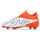 Бутсы футбольные Zelart Zoom 220909-3 размер 42 White-Orange - изображение 2