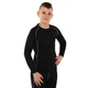 Рашгард подростковый футболка компрессионная Zelart J02 размер 3XS (110-120см) Black-Grey - изображение 2