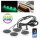 Подсветка решетки радиатора для авто 24V RGB светодиодные цветные габаритные огни с Bluetooth управлением - изображение 7