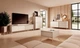Комод високий Perfect Home Senso 3D 123.4x103.5x39.5 см, 3-дверний Бежевий (000012376636) - зображення 5