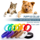 Комплект нашийників для цуценят та кошенят id Collars for Puppies, 12 шт. M - зображення 2