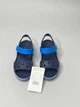 Детские кроксы босоножки Crocs Bayaband C9 25-26 синий/голубой - изображение 6