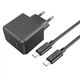 Сітчастий зарядний пристрій HOCO CS13A Ocean single port PD20W Charger Set (Type-C to Type-C) Black (6942007603843 ) - зображення 2