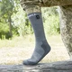 Носки водонепроницаемые Dexshell Terrain Walking, p-p S, серые - изображение 10