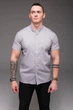 Рубашка R.A. Linen Gray XXL сіра 2030 сір-XXL - зображення 2