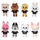 Мягкая игрушка Лиса k-pop skzoo stray kids Foxl.Ny I.N к поп стрей кидс. Фокси Ян Чонин 20 см - изображение 4