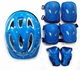 Комплект шлем и защита Sports Helmet Синий 3-7 лет (387546395343) - изображение 1