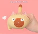 Антистрес іграшка тягучка милий товстий "Злий кіт" "Злі коти" Angry cat 10х9х7 см Коричневий - зображення 11