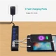 USB-хаб Dynamode 13 портов USB 3.0 – 10xUSB3.0 передача данных + 3x2.4А для зарядки, БП 3А/12В, металл (DM-UH-P1013) - изображение 9