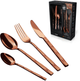 Zestaw sztućców Berlinger Haus Metallic Line Rose Gold Edition 24 elementy (BH/2621A) - obraz 1