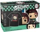 Набор Funko Pop Tee Set Фанко Поп Demon Slayer Tanjiro Клинок рассекающий демонов Танджиро 10 см DS BL K867 L - изображение 2