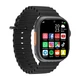 Смартфон-годинник Smart Watch GS37 Ultra 4G Android 2.02 дюйма, 1 ГБ + 16 ГБ 4G нано-SIM передня та задня камера два ремінці 2024 Чорний (2178-01) - зображення 3